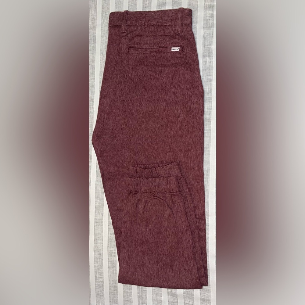 Vintage Levis 495- Joggers burgundy red - W36 L32